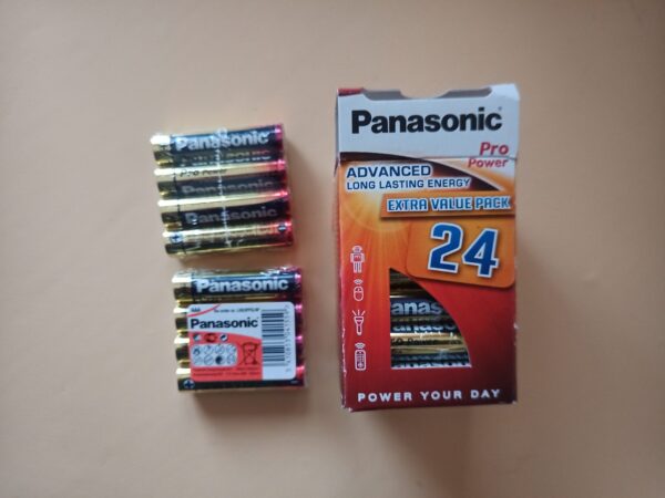 AAA battery Panasonic Pro Power 1.5v