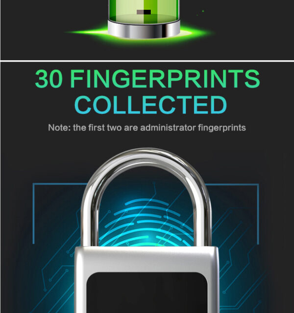 Tll* gift for men fingerprint padlock vgd-a02 € 36,90