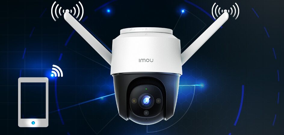 Wifi outdoor security cameras Dahua Imou Cruiser 4MP PTZ night colors € 172,78