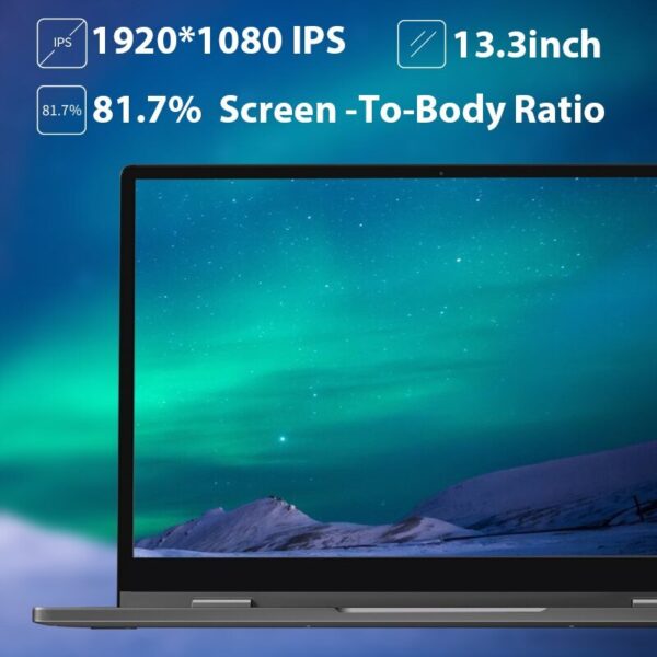 Convertible touch laptop BMAX Y13 13.3'' 2in1 8GB/256GB 100Hz € 521,72