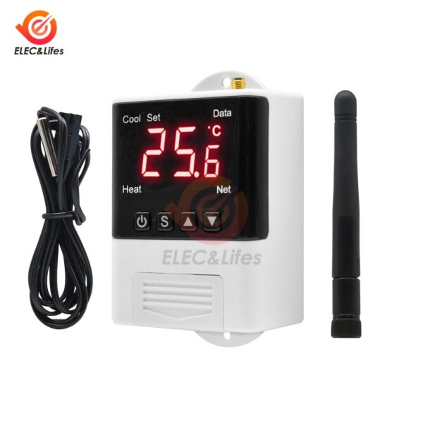 Effective Tuya wifi thermometer thermostat 220V/110V 10A temperature controller thermoregulator for heating cooling € 31,69