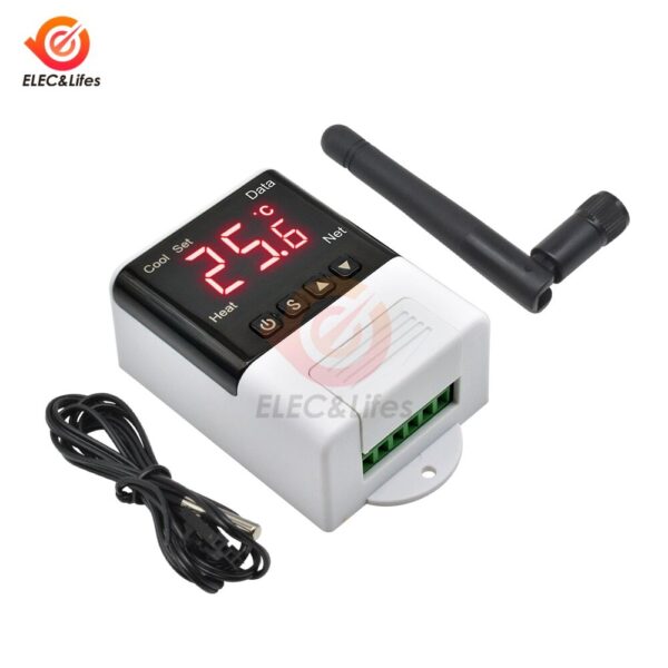 Effective tuya wifi thermometer thermostat 220v/110v 10a for heating and cooling € 30,89