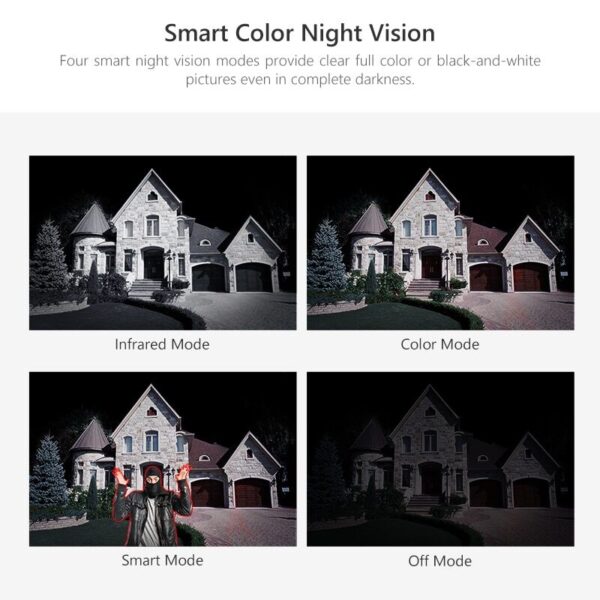 Color night vision wifi security cameras Dahua Imou 2E 4MP for outdoor € 81,17