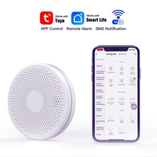 Best wifi CO and smoke detector alarm 2 in 1 Tuya Xindum