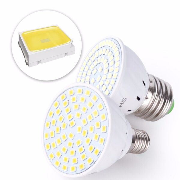 LED lampu 220v E27 8W (=60w hõõõglamp)