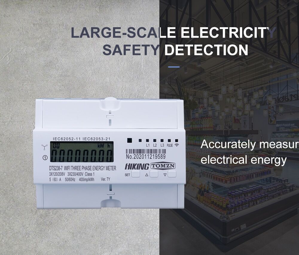 Tuya wifi smart 3-phase energy meter (60a-80a) with remote control € 119,70