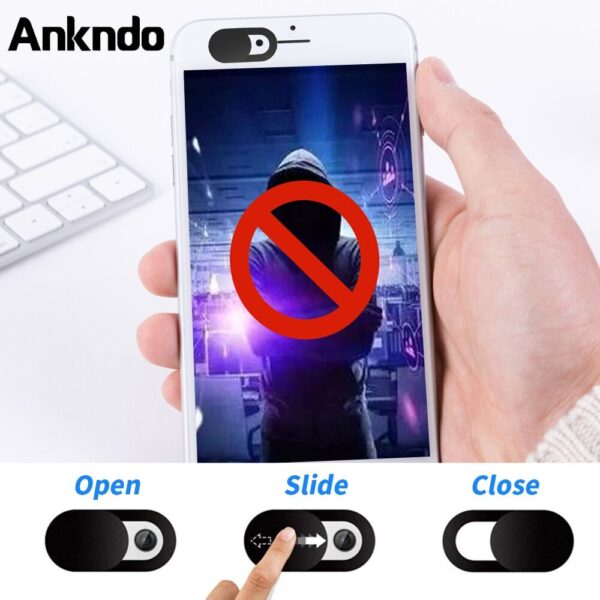 TLL* Розсувний чохол для веб-камери ANKNDO 2шт 5€ для ноутбуків і смартфонів 5,00€