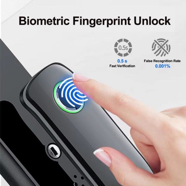 Smart wifi fingerprint door lock Raykube FM08 card code Tuya € 128,99