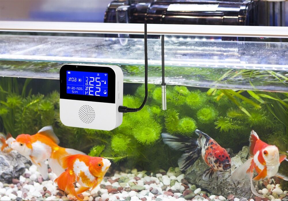Лучший Tuya wifi датчик температуры влажности для растений аквариум винодельня ACJ € 27,87