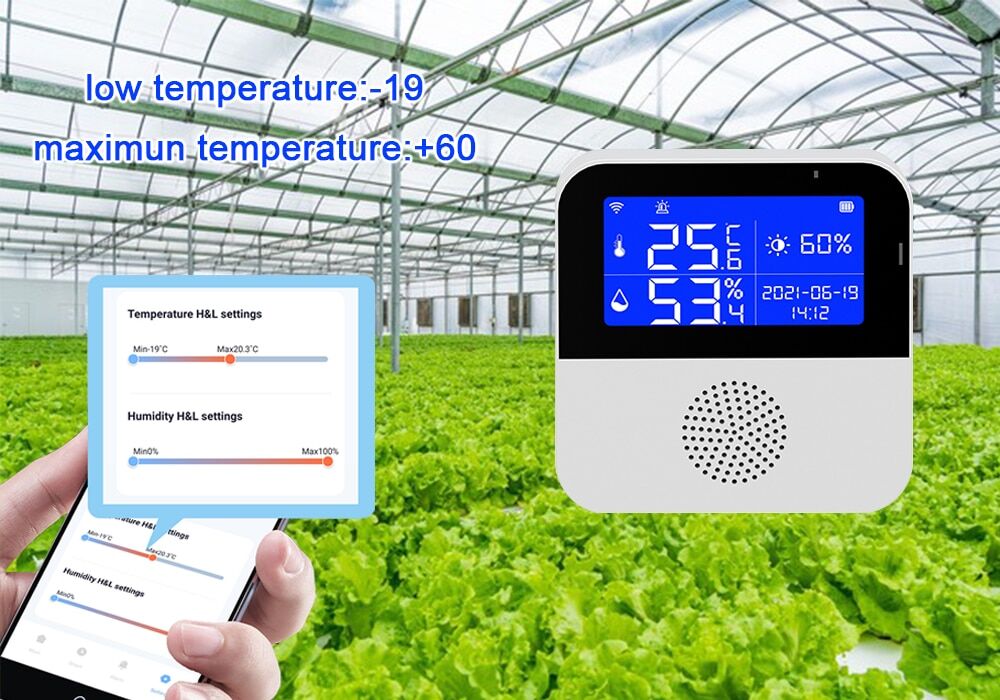 Best Tuya wifi temperature humidity sensor for plants aquarium winery ACJ € 28,89