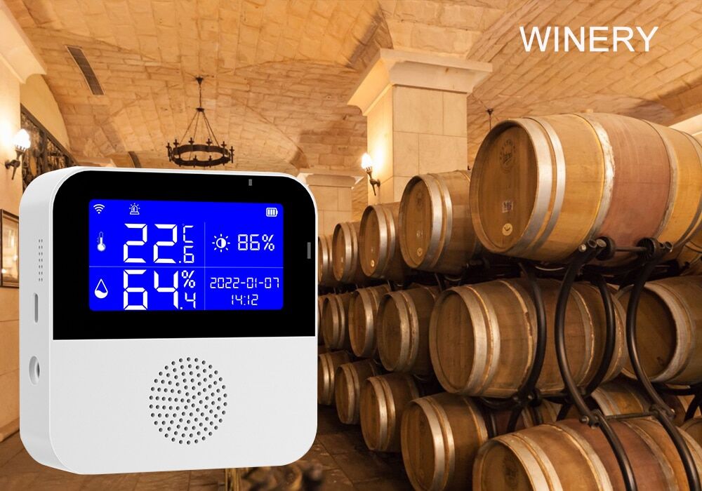 Лучший Tuya wifi датчик температуры влажности для растений аквариум винодельня ACJ € 27,87