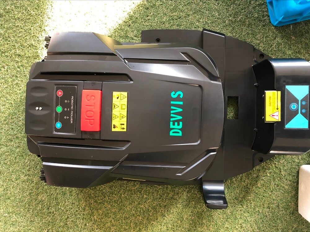 Газонокосилка-робот 800м2 с Wi-Fi ширина стрижки 18см DEVVIS H750T 2-летняя гарантия € 807,95