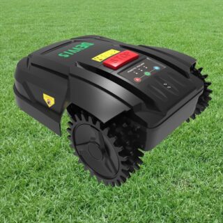 Image alt: lawn mower robot 800m2