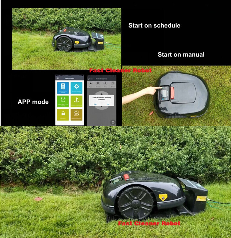 Lawn mower robot 3600m2 with wifi cutting width 28cm DEVVIS E1600T 2-y warranty € 1525,15