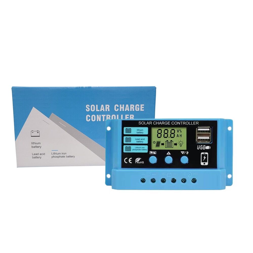 Солнечный контроллер заряда 30A 20A 10A PWM для солнечной панели € 20,86