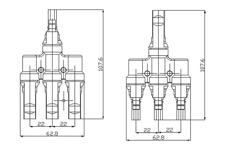 Pv connectors mc4 for solar panels 1 pair € 8,57