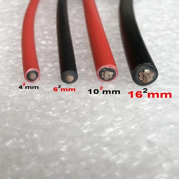 PV solar cable 6/4/2.5mm2 10/12/14 AWG 1-10m long € 15,08