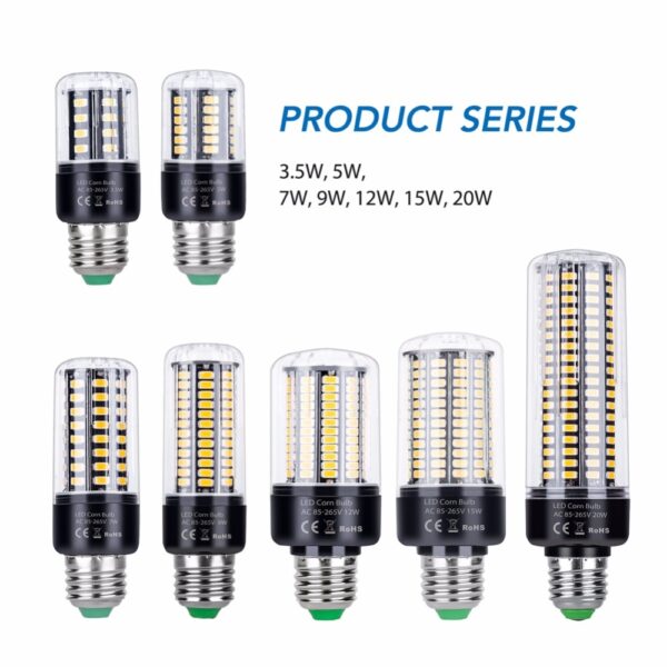 High-quality peiqi aluminum led corn bulbs e14 or e27 socket € 4,89