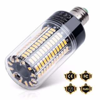 Aukštos kokybės PEIQI aliuminio LED kukurūzų lemputės E14 arba E27 lizdas