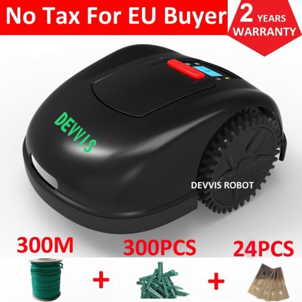 Lawn mower robot 3600m2 with wifi cutting width 28cm DEVVIS E1600T 2-y warranty € 1571,72