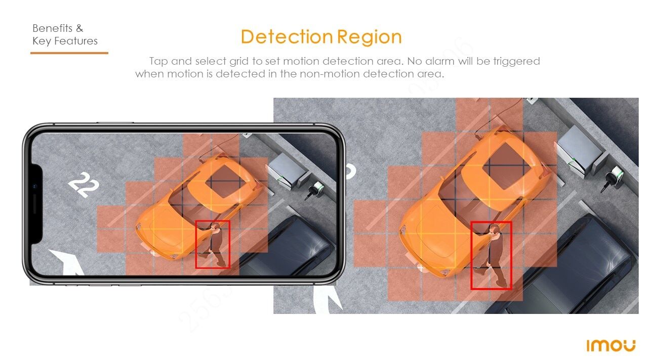 Dahua Imou Life kamera REX 4MP 3.6mm Wifi programėlė 360° dirbtinis intelektas 0,00 €