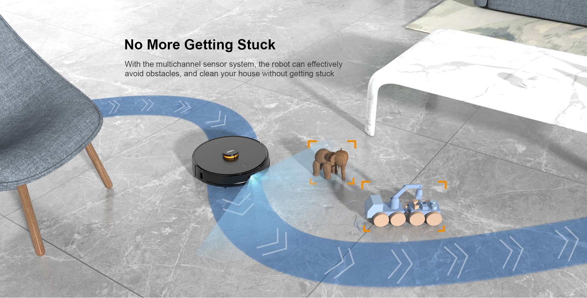 New IMOU robot vacuum cleaner smart mopping robot with app € 378,03