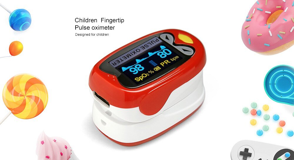 1-12 years old child medical pulse oxymeter rechargeable YK-K1 € 44,60