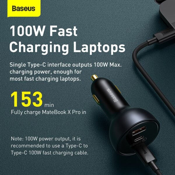 Laptop Car Charger USB-C 160W QC 5.0 Quick Charging PPS PD3.0 € 65,48