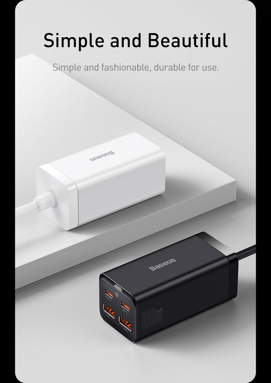 Laptop USB-C charger 100W 220V PD GaN Fast Charger € 81,49