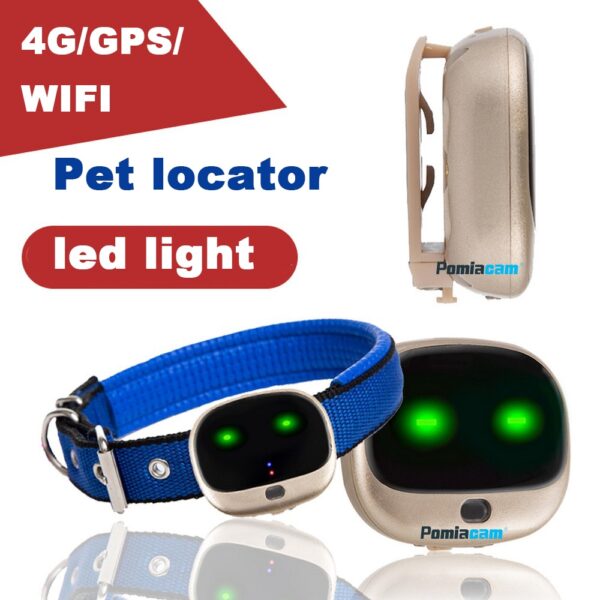 4G GPS naminių gyvūnėlių sekiklis geriausias šunų GPS sekiklis su nemokama programa, atspariu vandeniui RF-V43