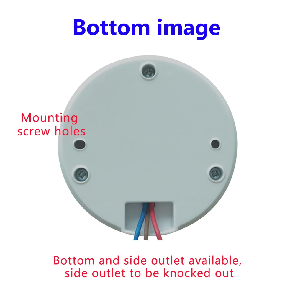 Ceiling motion sensor switch PIR 220V 110V high sensitivity 120 degree delay adjustable € 10,61