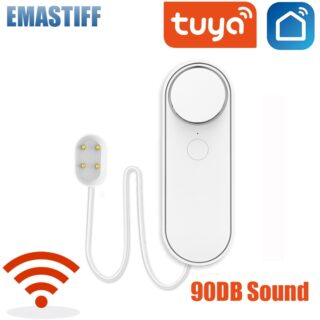 Wifi water leakage sensor with sound alarm and Tuya app