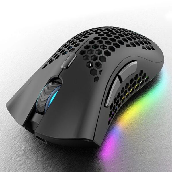 Rechargeable usb wireless mouse rgb light honeycomb 2.4GHz BM600 € 21,98