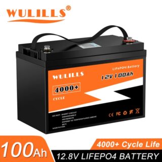 Saules baterija LiFePo4 litija jonu Wulills 12V 24V 48V 100Ah 200Ah 280Ah 300Ah