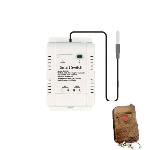 Tll* tuya wifi thermometer switch 16a with remote power monitoring € 30,00