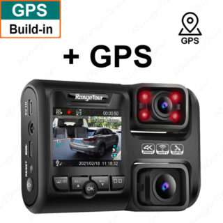 Best wifi vehicle DVR blackbox GPS 4K parking monitor D30H