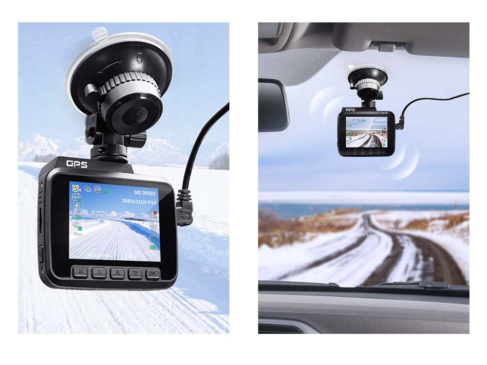 Best car camera gps dvr wifi wdr 4k parking monitor azdome gs63h € 97,97