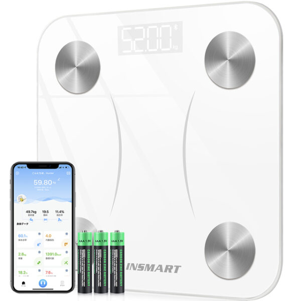 Bluetooth умные весы INSMART, совместимые с Fitbit Samsung Health и другими устройствами € 69,18
