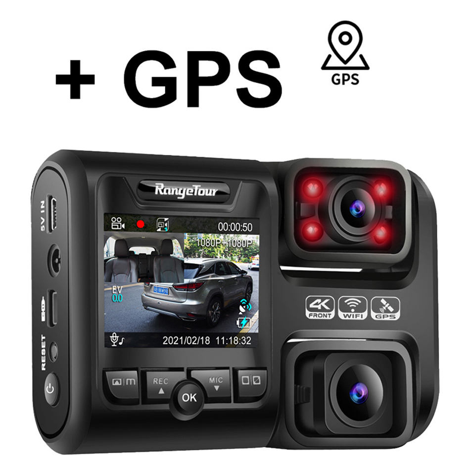 Autokaamera 4K GPS auto DVR wifi öise nägemise liikumistuvastusega parkimisseade D30H € 0,00