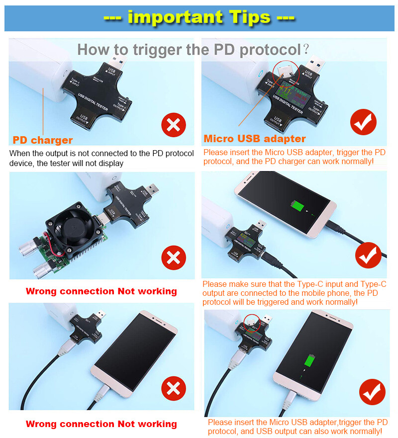 Hidance 12 in 1 usb energy meter tester with bluetooth app € 43,75