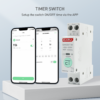 Tuya wifi smart circuit breaker with power metering 1P 63A Smart Life app - Image 6