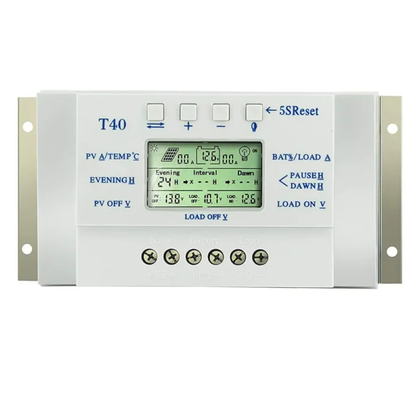 Ühilduv-to-mppt päikese kontroller regulaator 20a 30a 40a 12v/24v € 33,94