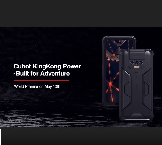 4g waterproof smartphone cubot kingkong power 10600mah 33w fast charge 8gb/256gb android 13 nfc