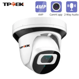 Wifi iekštelpu griestu kamera e-pastu foto video TPTEK ar CamHi bezmaksas lietotni