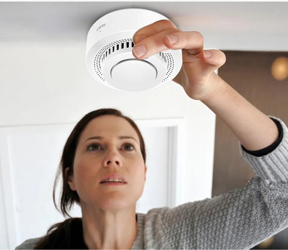 Tuya wifi smoke alarm heat detector smoke remote alarm € 24,86