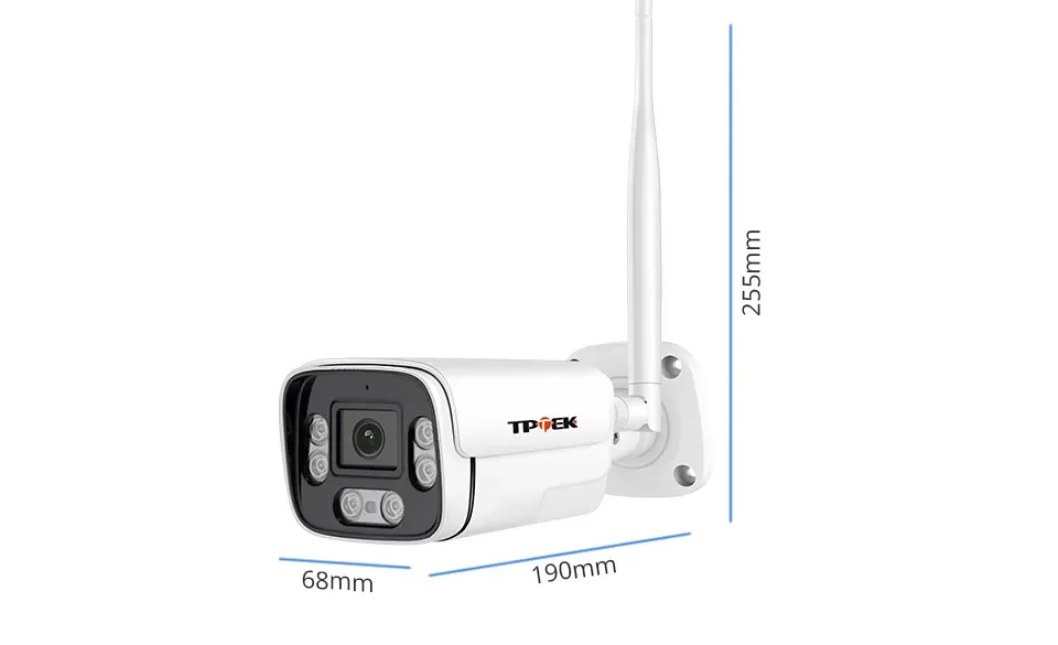 Wifi outdoor security camera 5mp 3. 6mm tptek camhi app emailing photos € 64,64