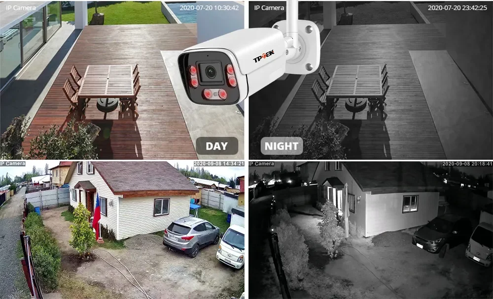 Wifi outdoor security camera 5mp 3. 6mm tptek camhi app emailing photos € 64,64