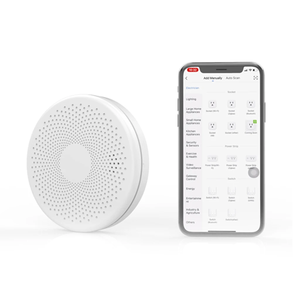 2 in 1 wifi smoke co alarm detector sensor with smart life app € 37,47