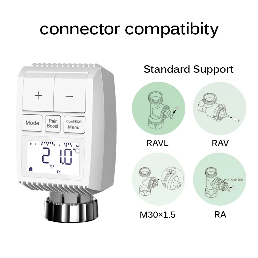 Simple radiator valve automatic regulator thermostat actuator tv01 € 42,39