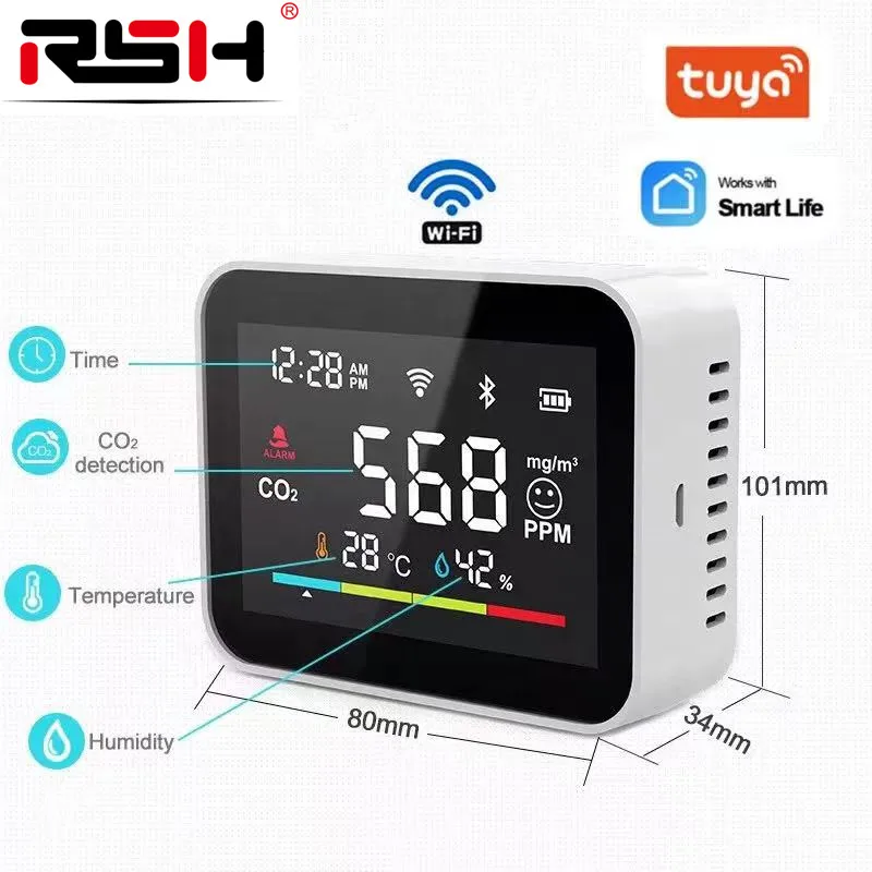 RSH Wi-Fi Weather Station Weather Forecast Temperature Humidity